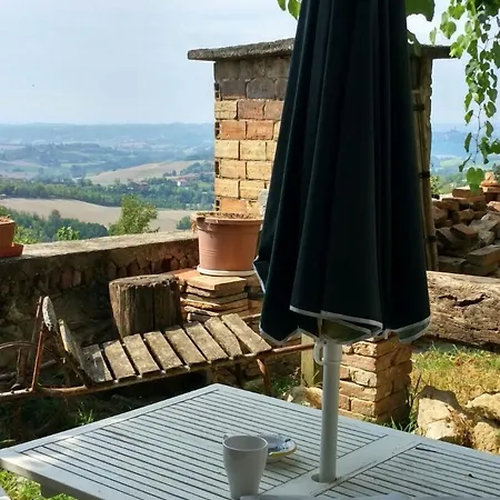 Monferrato La Casa Sui Tetti ベッド・アンド・ブレックファスト Murisengo
